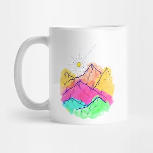 Summer colour peaks Mug